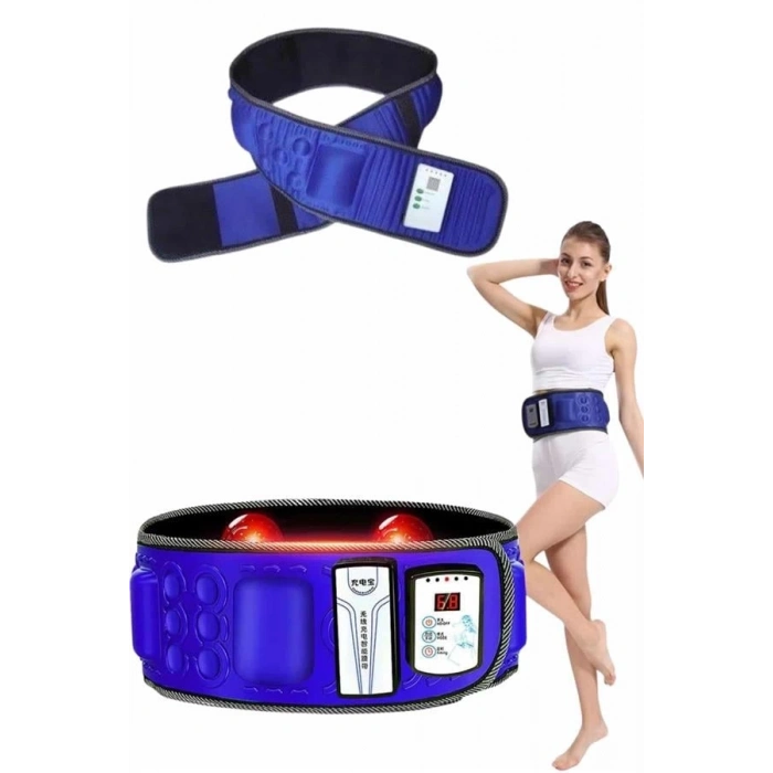 BFS Göbek İnceltme Kemeri Kas Gevşetici Masaj Aleti Titreşimli Masaj Kemeri