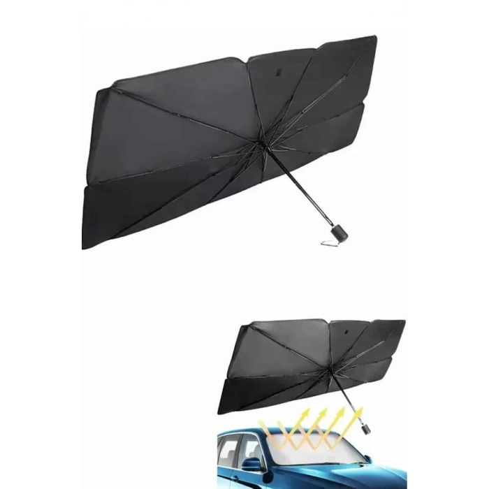 BFS Güneş Önleyici Katlanabilir Oto Araba Güneşlik Şemsiye Tip Ön Cam