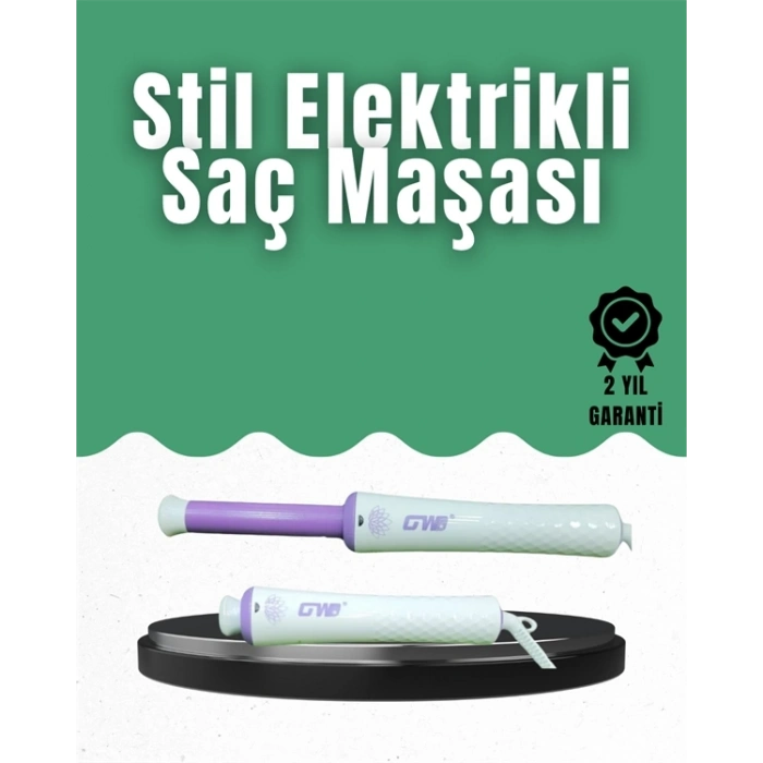 BFS GW Taşınabilir Saç Maşası – 360° Döner Kablo, Negatif İyonlu Seramik Teknoloji