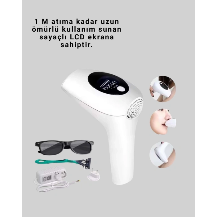 BFS Hasuba IPL Lazer Epilasyon Cihazı HS-262 Ev Tipi Kullanım İçin