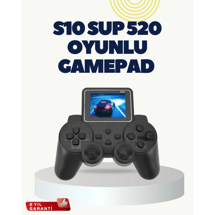 BFS HDMI Destekli S10 Gamepad 520 Oyunlu TV’ye Bağlanabilir Atari 2025 Model