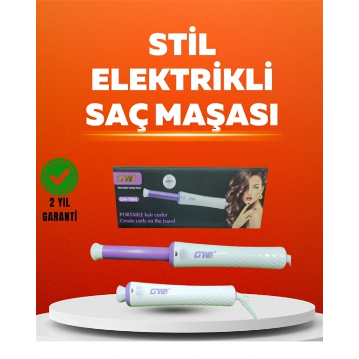 BFS Hızlı Isınan, Kompakt ve Güvenli – Tüm Saç Tiplerine Uygun Kıvırma Cihazı