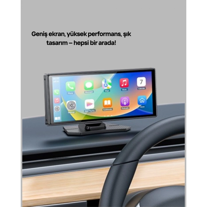 BFS Honda Civic, Jazz, HR-V, CR-V, Nissan Qashqai, Micra, Juke,Uyumlu Kablosuz CarPlay & Android Auto Multimedya – Geri Görüş Kameralı
