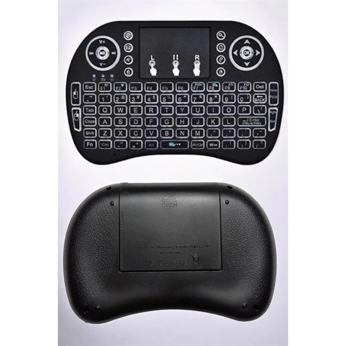 BFS Işıklı Kablosuz Mini Q Klavye Tüm Cihazlara Uyumlu