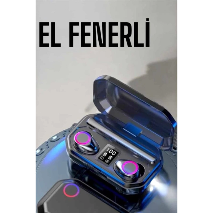 BFS Kablosuz Bluetooth Kulaklık Dijital Göstergeli Uzun Pil Ömrü