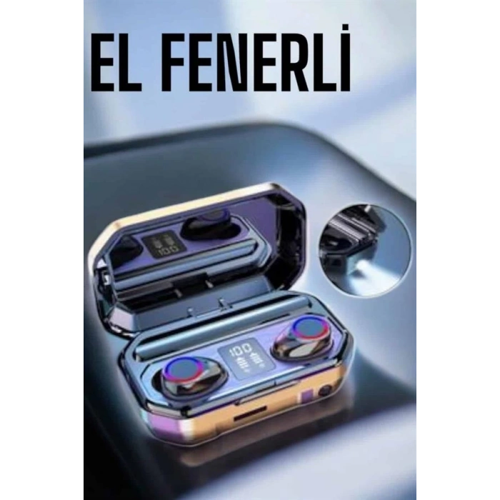 BFS Kablosuz Bluetooth Kulaklık Dijital Göstergeli Uzun Pil Ömrü