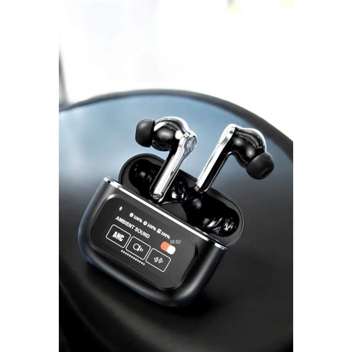 BFS Kablosuz Bluetooth Kulaklık Ekranlı Uzun Şarj Süreli ANC Destekli