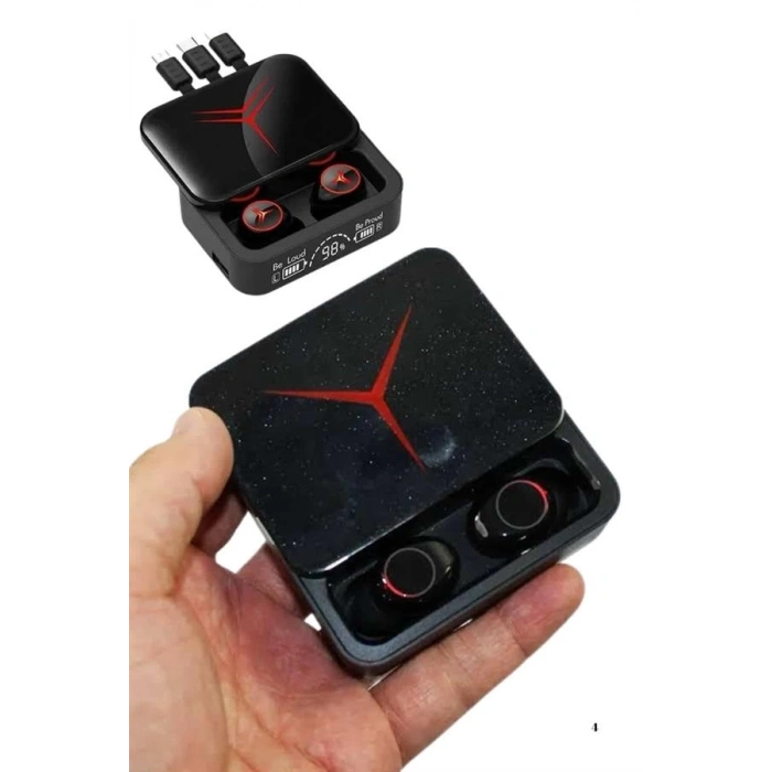 BFS Kablosuz Bluetooth Kulaklık Powerbank Özellikli Göstergeli Hd Mikrofon