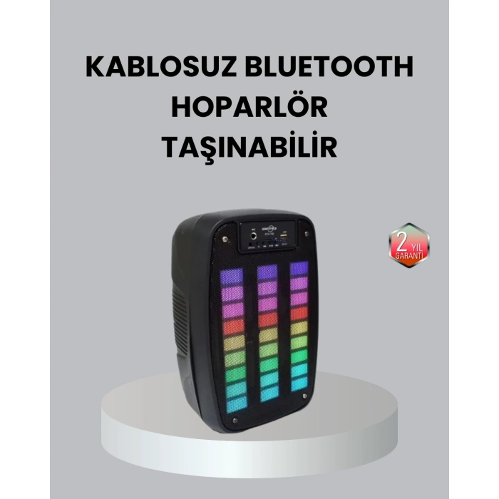 BFS Kablosuz Bluetooth Müzik Cihazı – 2 Saat Batarya Süresi, Şık ve Taşınabilir