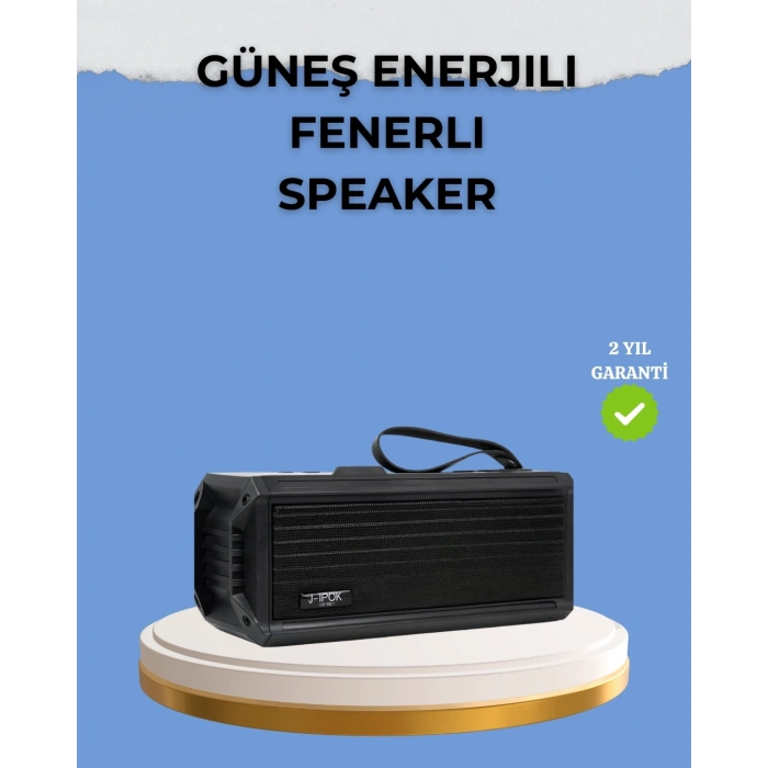 BFS Kablosuz J-IPOX P520 Bluetooth Hoparlör Uzun Pil Ömrü ve Mikrofon