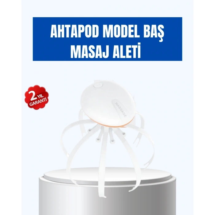 BFS Kablosuz Kafa ve Boyun Masaj Aleti Akıllı Kapanmalı Derin Rahatlama