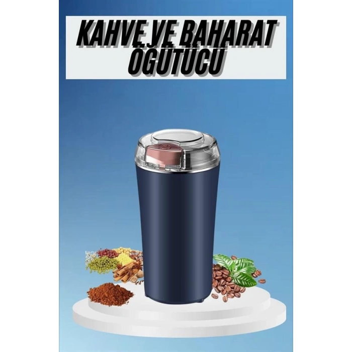 BFS Kahve ve Baharat Öğütücü Kolay Temizlenebilir Paslanmaz Çelik Taşınabilir