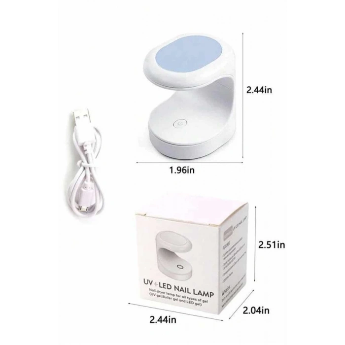 BFS Kalıcı Oje Kurutucu UV Led Teknolojisi Taşınabilir Mini Tırnak Kurutucu