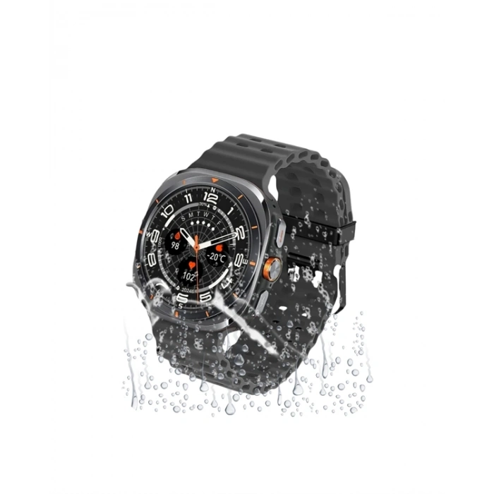 BFS Kalori ve Nabız Ölçen Akıllı Saat | Sağlık Takip Fonksiyonlu | Silikon Kordon