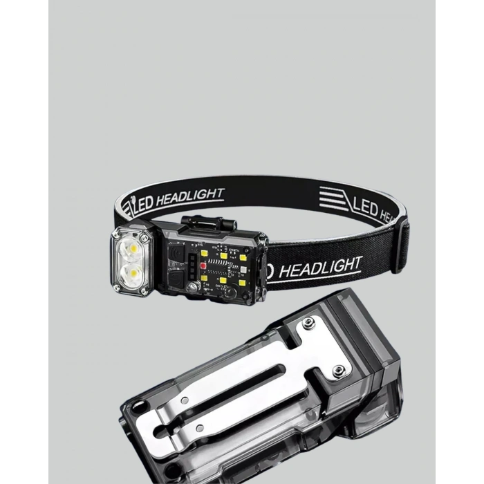 BFS Kamp ve Outdoor İçin LED Far 10 Saat Pil Sensörlü Manyetik