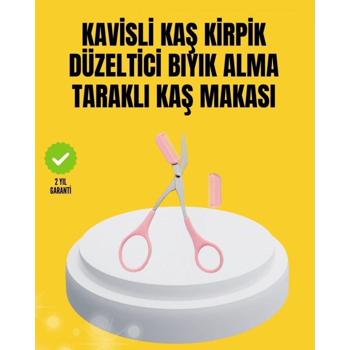 BFS Kaş, Kirpik ve Tırnak Çevresi Temizliği İçin Çok Fonksiyonlu Makas