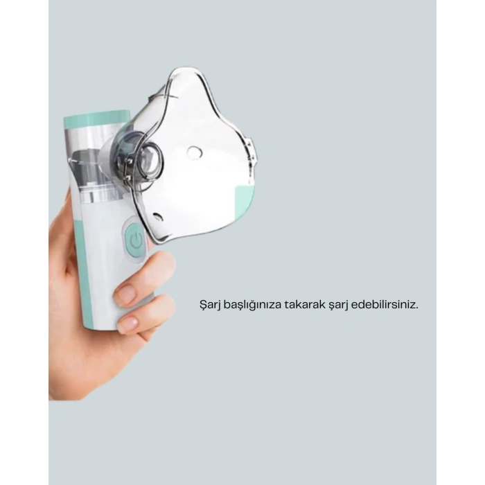 BFS Kompakt Boy Şarjlı Taşınabilir Nebulizatör Cihazı