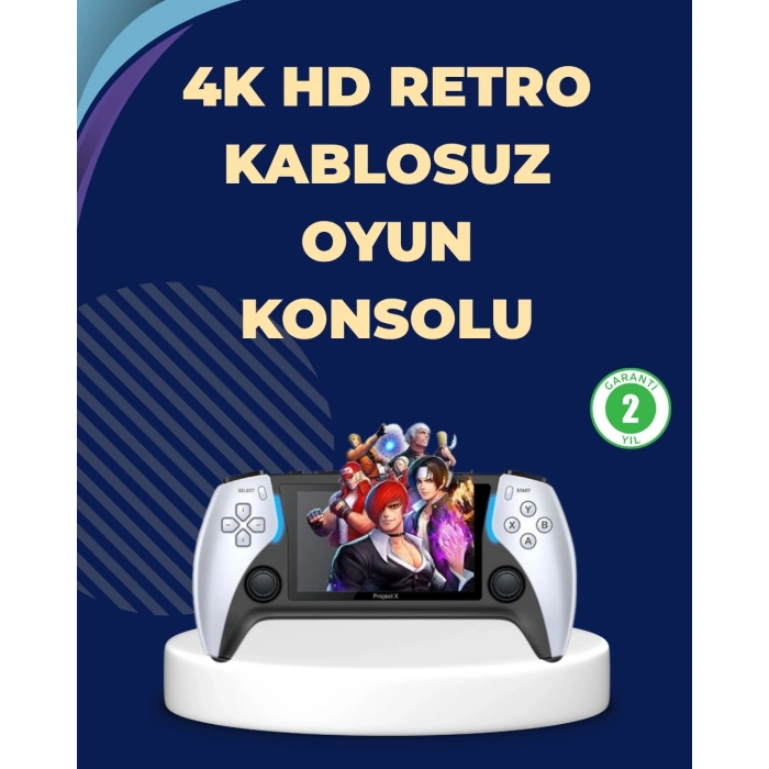 BFS Kompakt ve Hafif Retro Oyun Konsolu 1000 Klasik Oyun Dahil