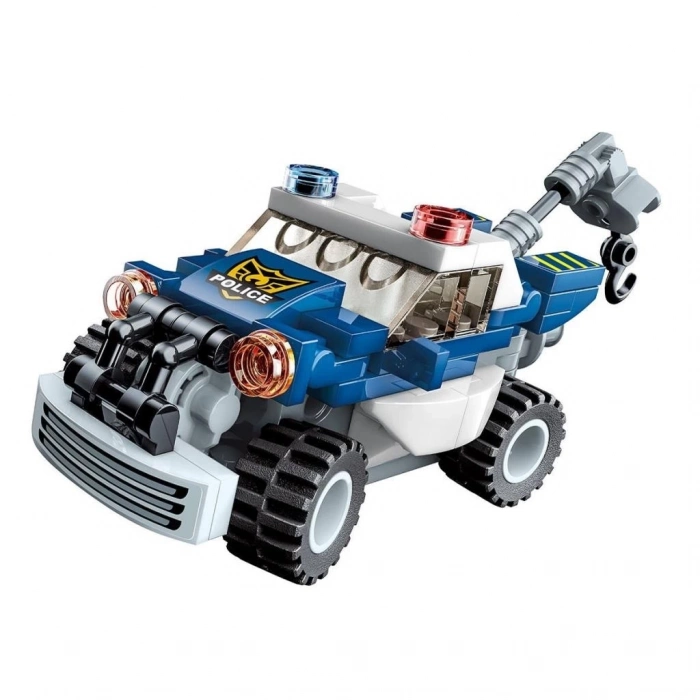 BFS   KP-41104 Keepley Polis Araçları Blok Seti -Vagon life