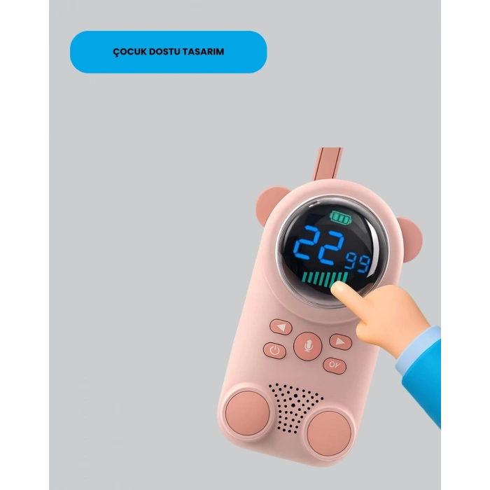 BFS LCD Ekranlı Bebek m2 Telsizi