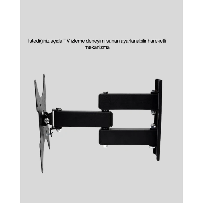 BFS LED LCD TV Duvar Askı Aparatı Hareketli ve Döner