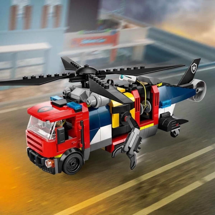 BFS   LEGO City Helikopter, İtfaiye Kamyonu ve Denizaltı Karışımı 60462