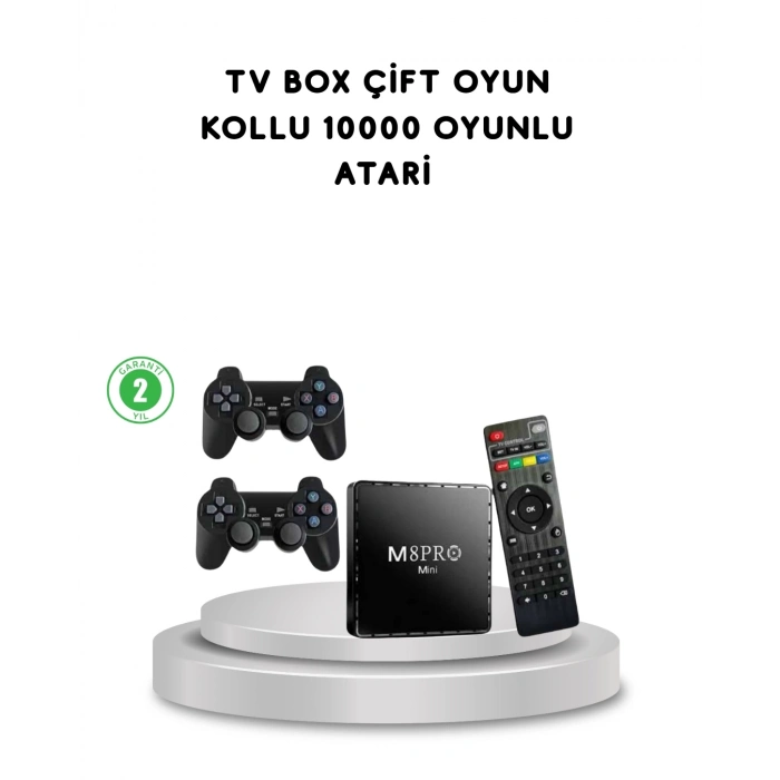 BFS M8Pro Mini 2 Android 12 64 GB TV Box – 10K Ultra HD Görüntü & Oyun Keyfi