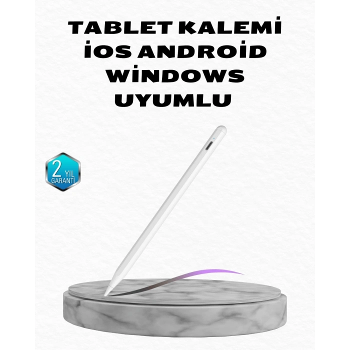 BFS Manyetik Dokunmatik Kalem – Bluetooth Gerektirmeyen, Type-C Şarjlı, iPad ve Android Uyumlu Hassas Stylus