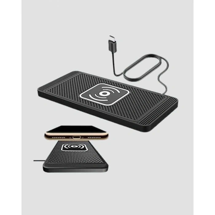 BFS Manyetik Şarj Pedi 7.5W 10W 15W Hızlı Şarj Kaymaz Tabanlı