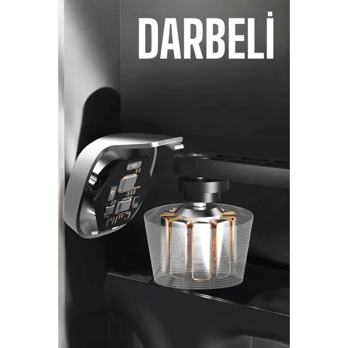 BFS Masaj Aleti Masaj Tabancası Darbeli Şarjlı Kas Ve Vücut Ağrıları İçin