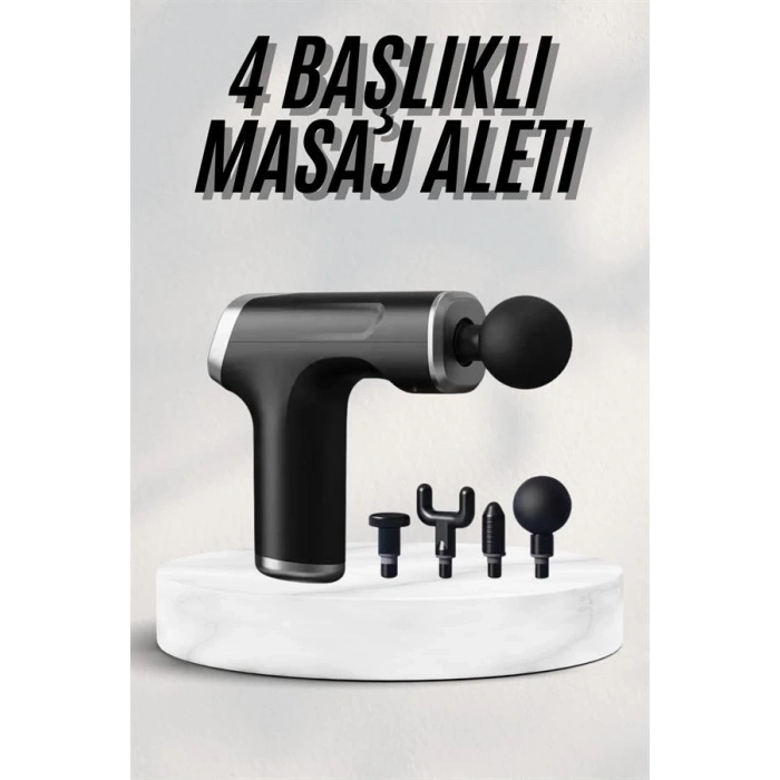 BFS Masaj Tabancası 24v Type-c Hızlı Şarj Girişli Masaj Aleti Uzun Ömürlü