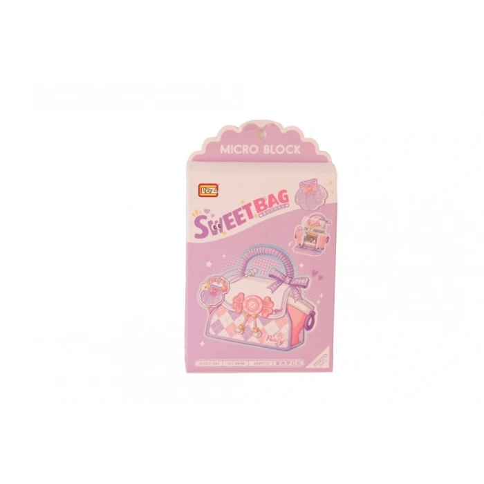 BFS MOR ÇANTA 350 PARÇA BLOCK OYUNCAK