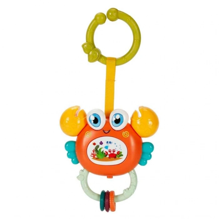 BFS Müzikli ve Işıklı Çıngıraklı Yengeç Puset Oyuncağı