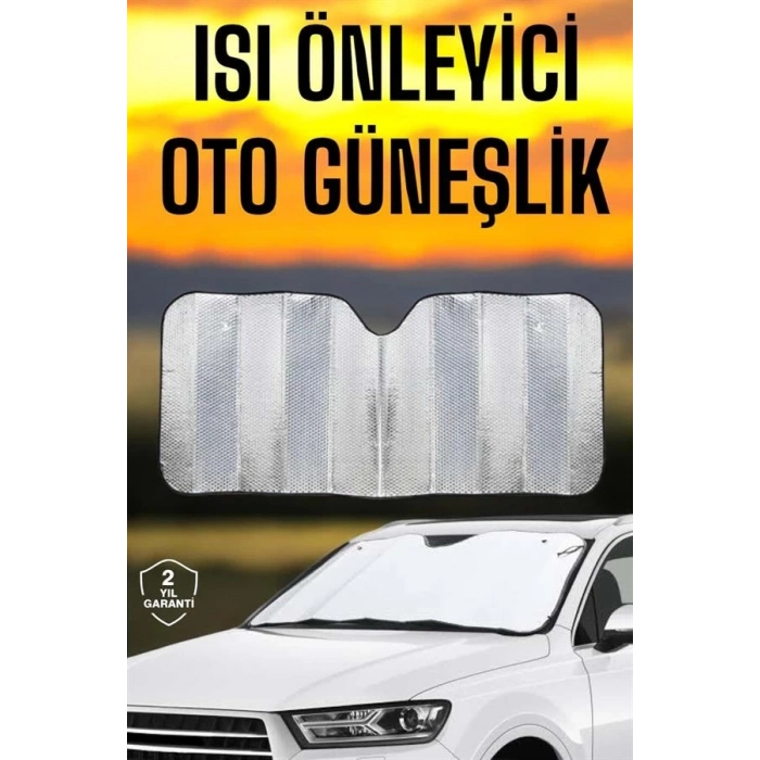 BFS Oto Güneşlik Isı Önleyici Tüm Araçlara Uyumlu UV Işınlarına Karşı