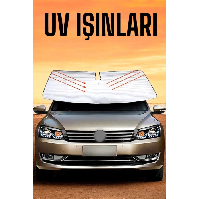 BFS Oto Güneşlik Tüm Araç Tiplerine Uygun Isı Önleyici