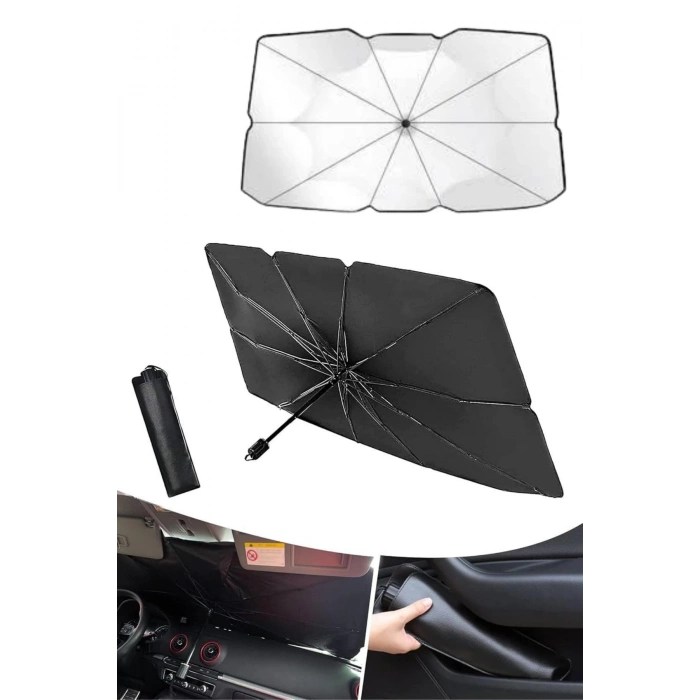 BFS Oto Ön Cam Güneşliği Otomatik Katlanabilir Gölgelik Oto Cam Şemsiye