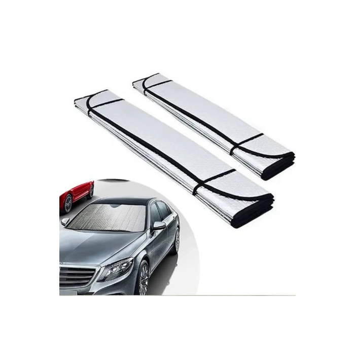 BFS Oto Ön Cam Güneşlik Katlanabilir UV Koruyucu Renault Megane Hyundai i20 Opel Astra Toyota Corolla
