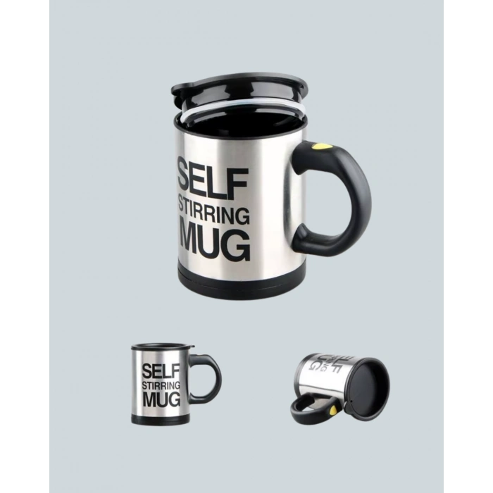 BFS Otomatik Karıştırmalı Termos Kupa | USB Şarjlı ve Ergonomik Tasarım