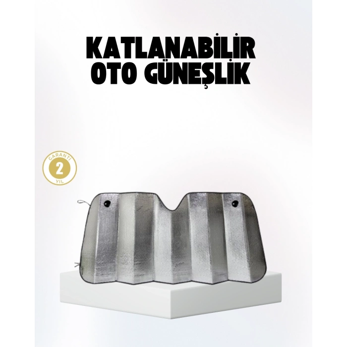 BFS Otomobil Güneşliği – Katlanabilir Tasarım ve Süngerli Isı Yalıtımı