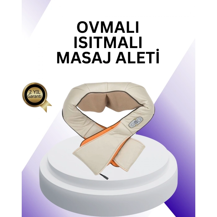 BFS Ovmalı Isıtmalı Boyun Omuz Bel Masaj Aleti Kas ve Eklem Ağrılarına Etkili