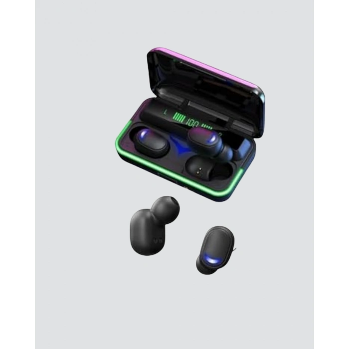 BFS Oyun Modlu E10 Bluetooth Kulaklık Powerbank ve LED Ekranlı