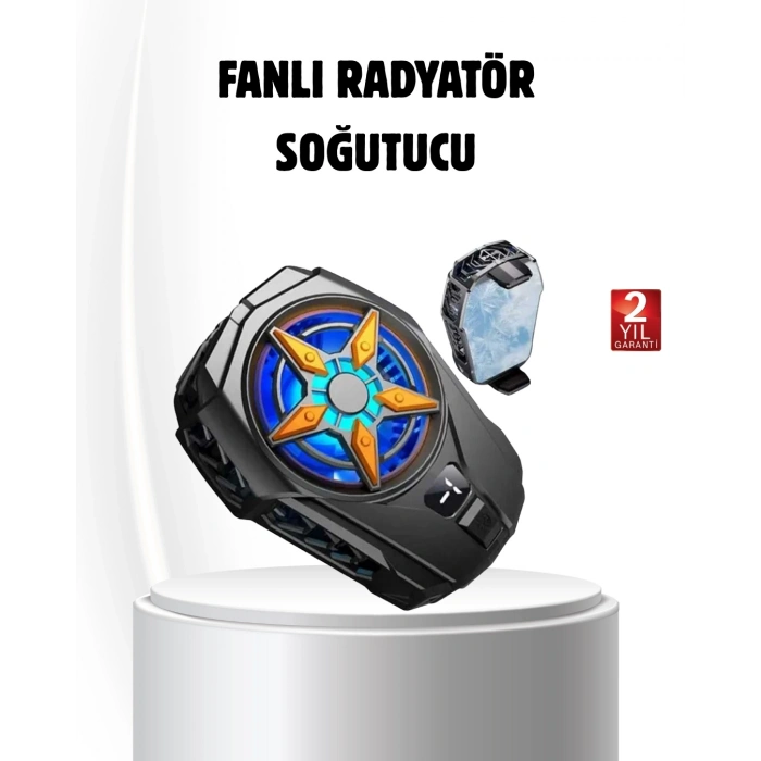 BFS Oyun Telefonu Soğutucu Fan – Şarjlı, Sessiz ve Kompakt Mobil Soğutma Cihazı