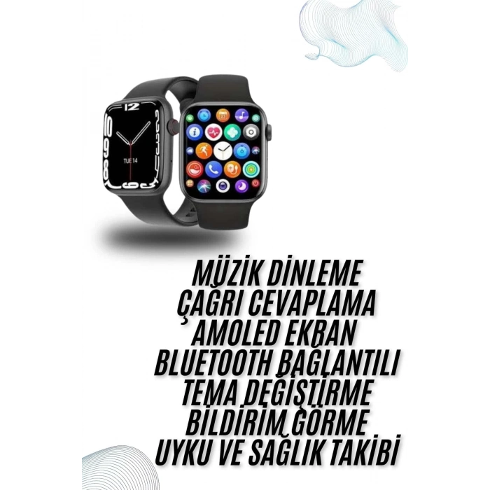 BFS Plastik Kordonlu Kalp Atışı Uyku Takibi ve Çağrı Cevaplayabilen Akıllı Saat