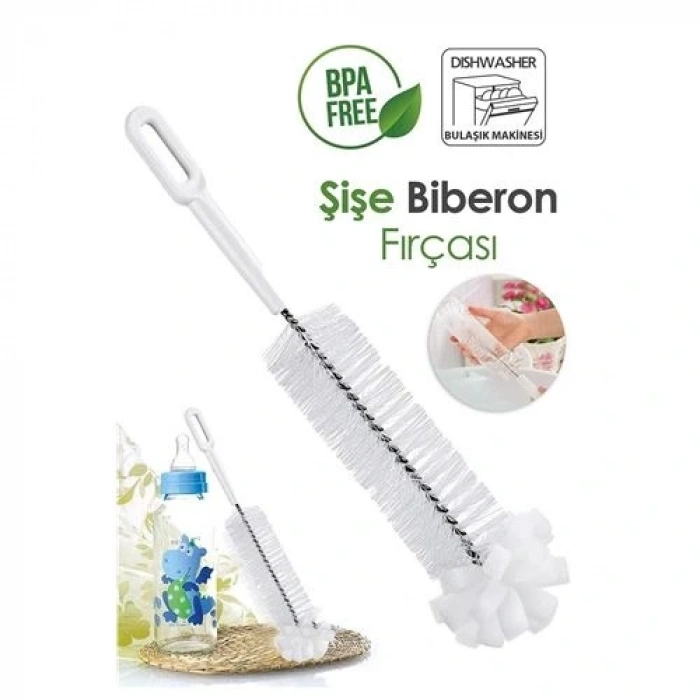 BFS Premium Lüks Şişe ve Biberon Fırçası - Ultra Dayanıklı Profesyonel Temizlik & Kristal Parlaklık