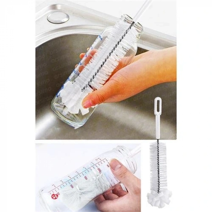 BFS Premium Lüks Şişe ve Biberon Fırçası - Ultra Dayanıklı Profesyonel Temizlik & Kristal Parlaklık