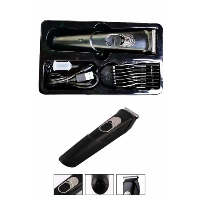 BFS Pro Şarjlı Saç Sakal Tıraş Makinesi Ense Kesme Makinesi Lazer Öncesi Kısaltma