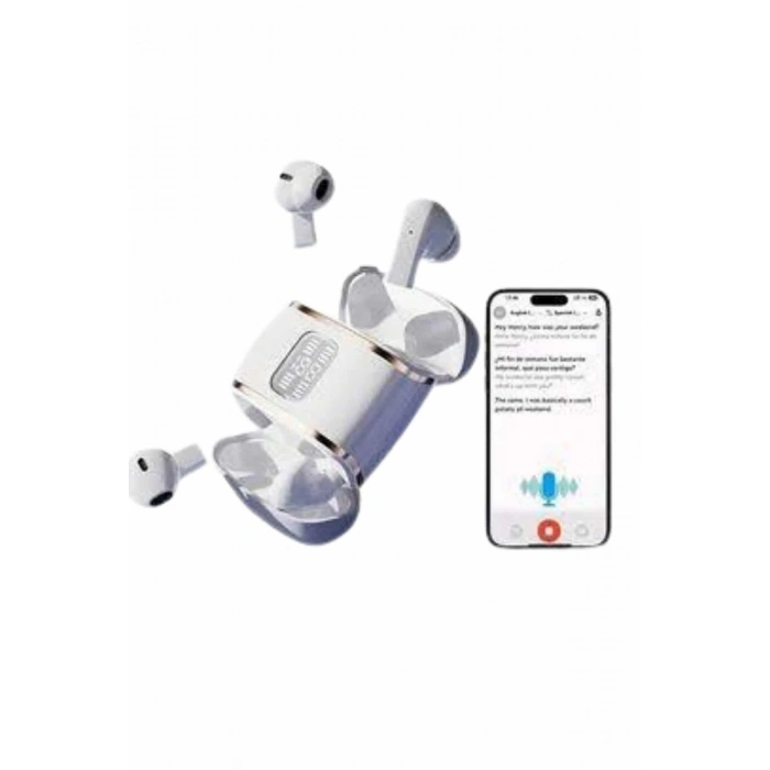 BFS Profesyonel Dijital Göstergeli Düşük Gecikme Bluetooth Kulaklık Çift Kulaklık