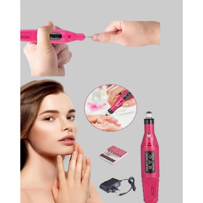 BFS Profesyonel Tırnak Matkap Makinesi – USB Şarjlı, Ayarlanabilir Hız, Düşük Titreşimli ve Sessiz Çalışma