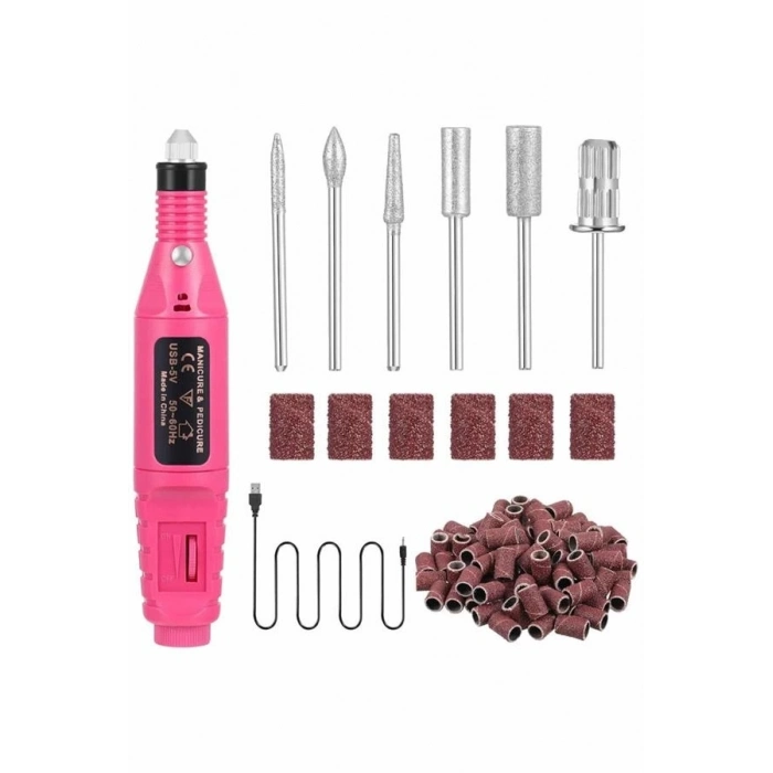 BFS Protez Tırnak Ayak Nasır Ve Tırnak Mantar Makinesi Elektrikli 12v Tırnak Törpü Seti