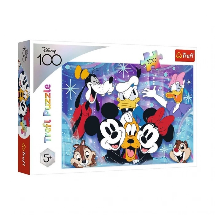 BFS  PUZZLE-16462 Disney Trefl Puzzle 100 Parça